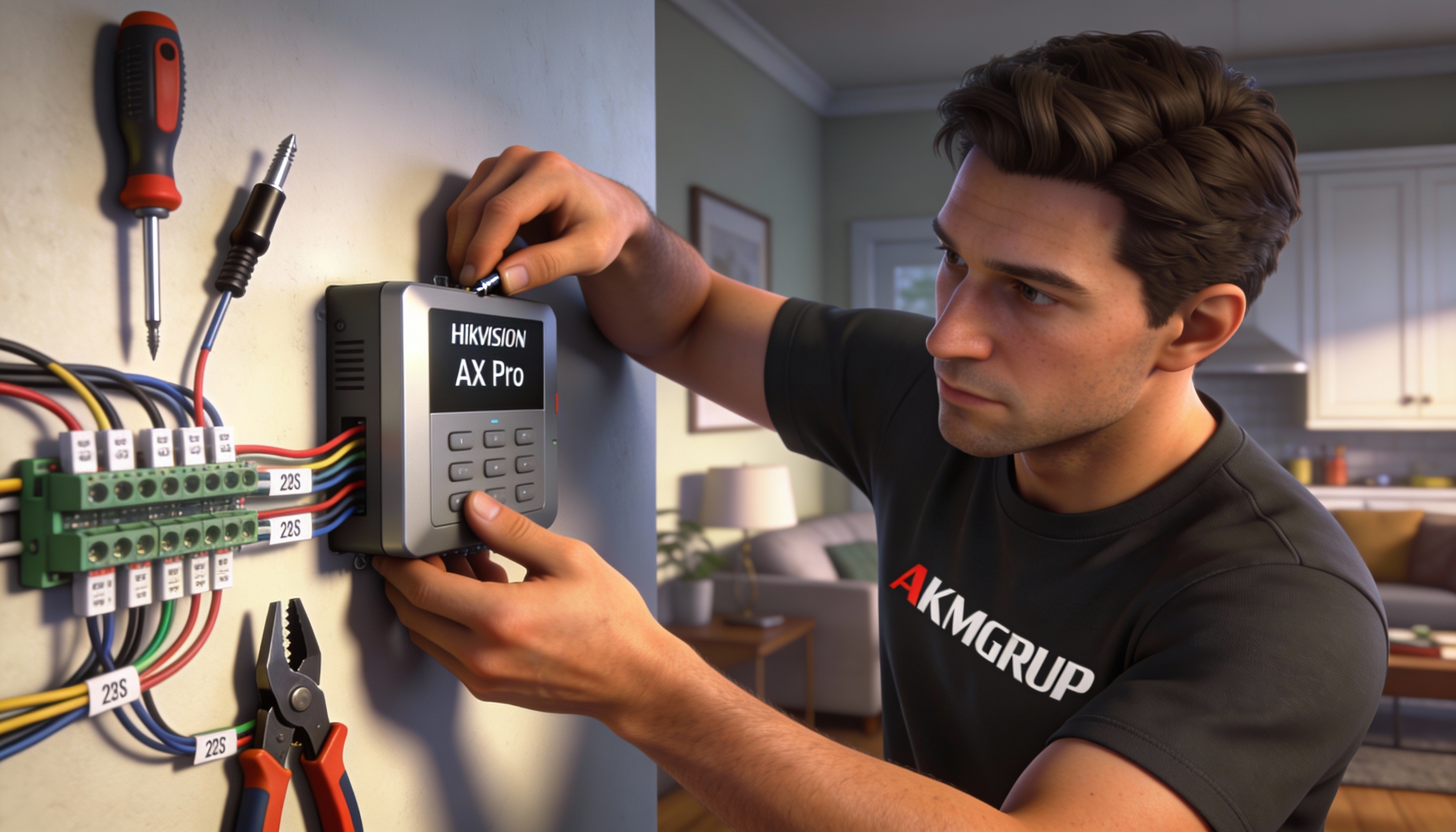 Ankara'da Hikvision AX PRO Kablosuz Alarm Kurulumu | AKM Grup